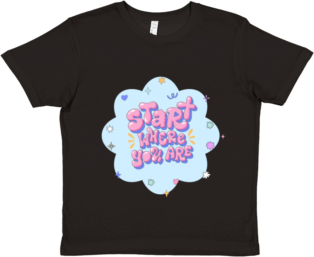 Start Premium Kids Crewneck T-shirt