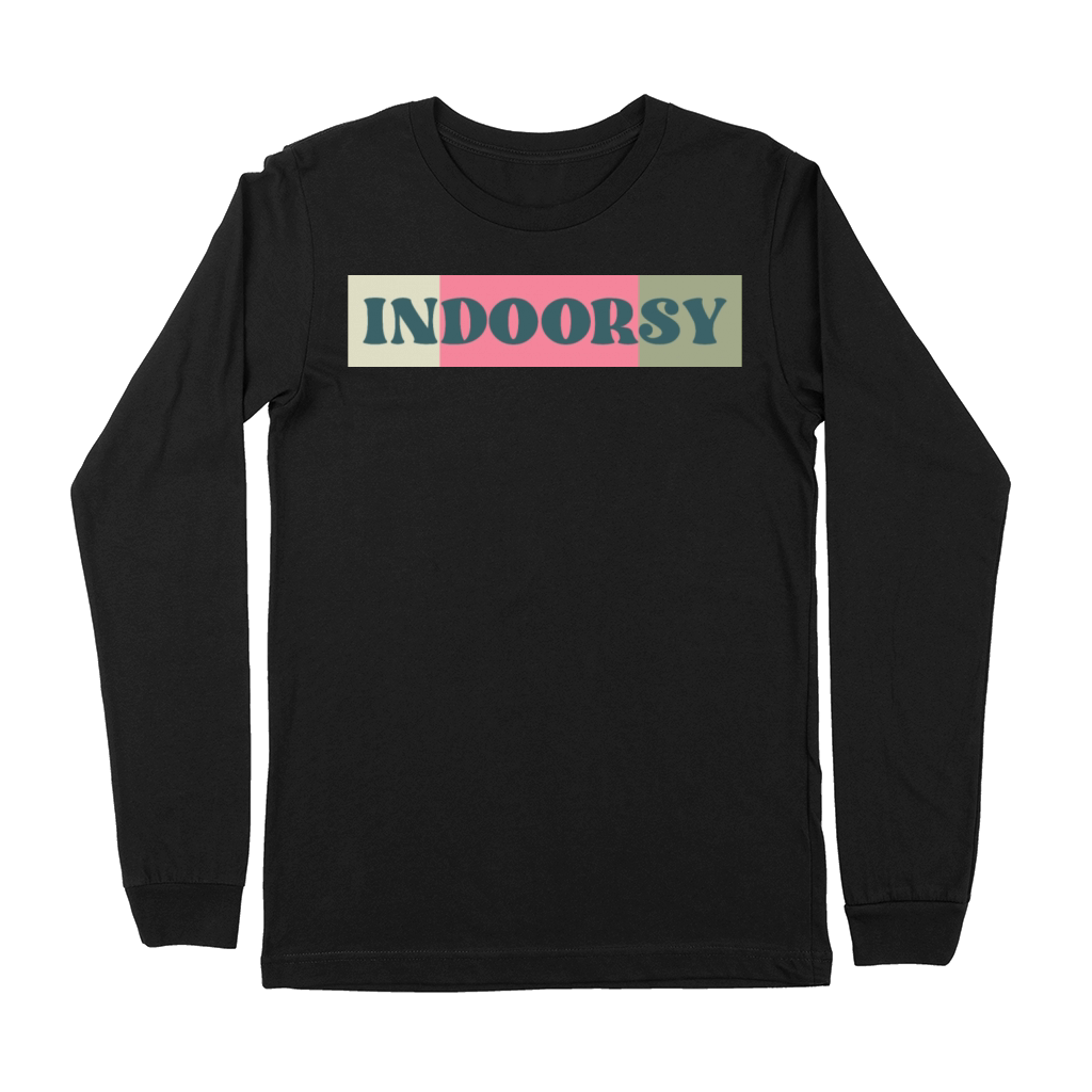 Indoorsy funny indoor lovers quote Premium Long Sleeve