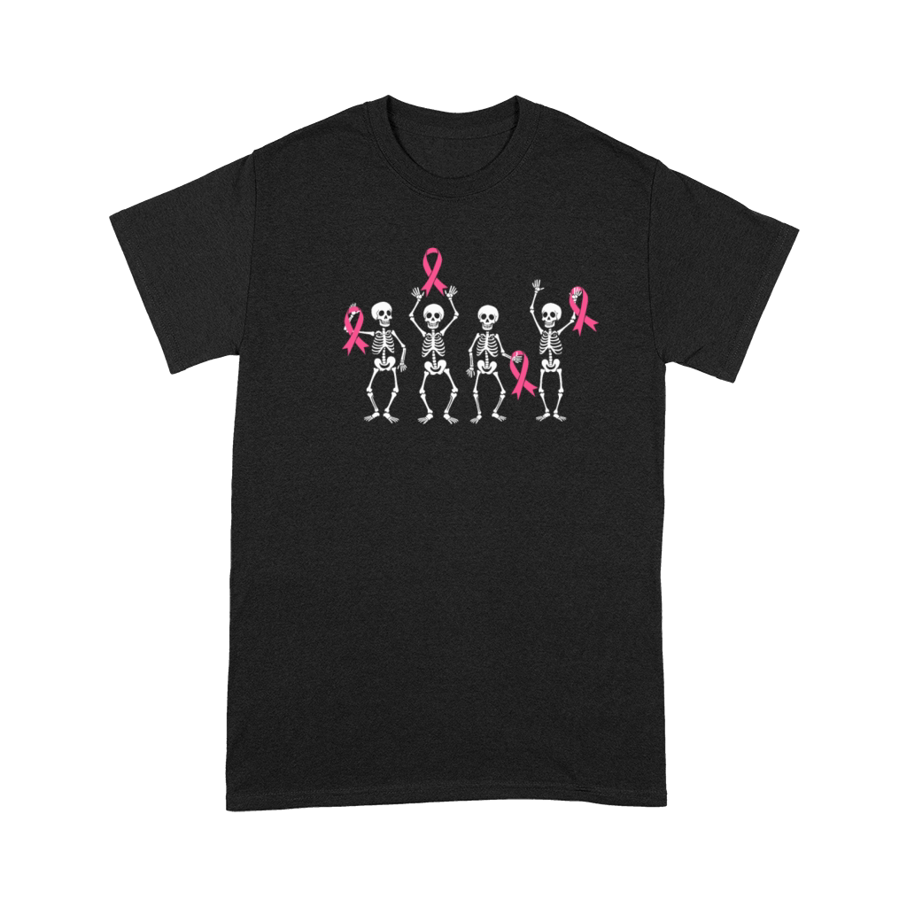 Peace Love Cure Pink Ribbon Family Breast Cancer Premium T-shirt