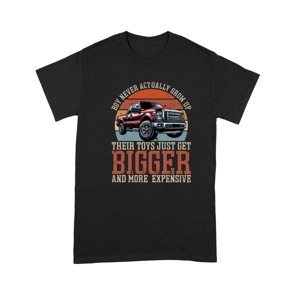Pickup Truck Boys Never Actually Grow Up Drivers Premium T-shirt