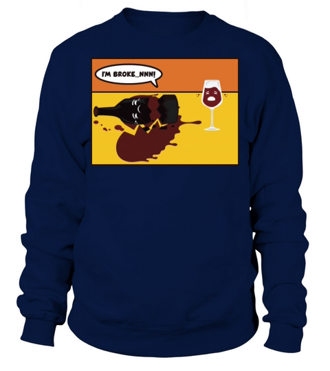 Drunken Melancholy - Funny Sweatshirt Unisex