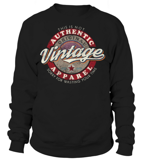 Faux Vintage Sweatshirt Unisex