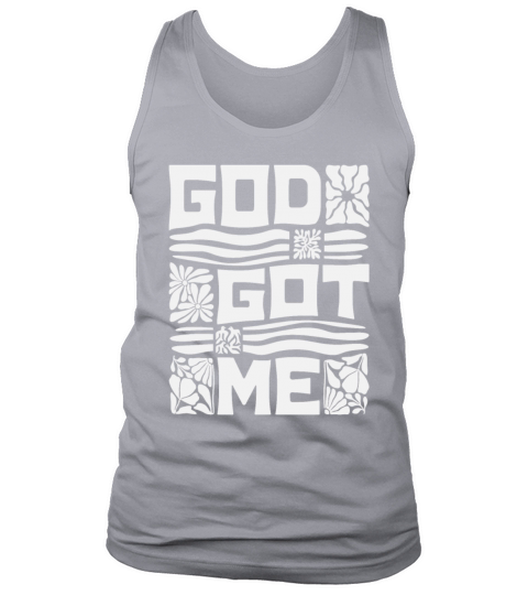 Christian Quote - God Got Me Tank Top Unisex