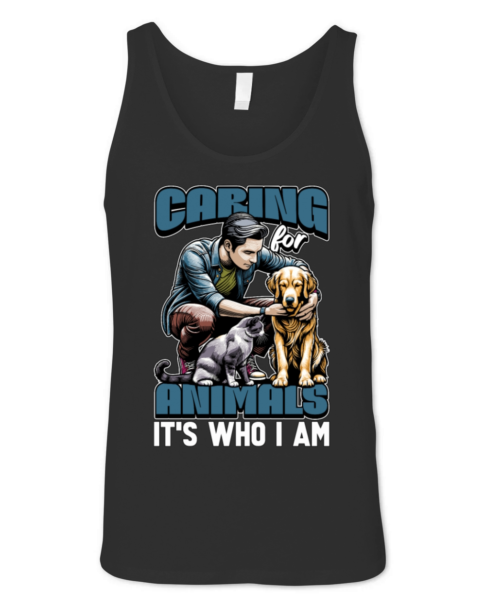 Animal Shelter Caring For Animals Veterinarian Unisex Jersey Tank