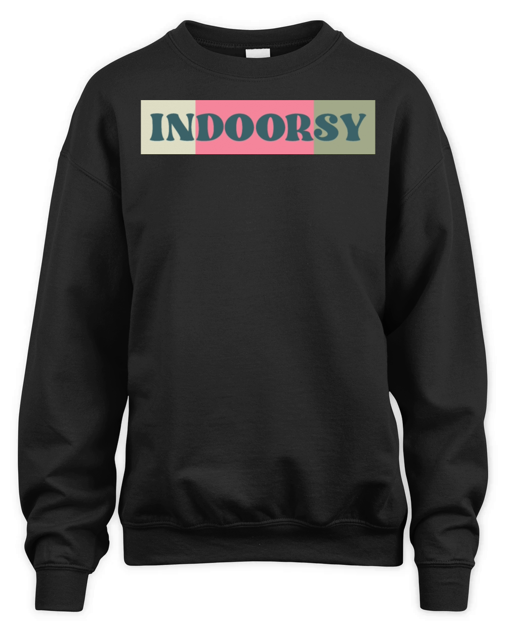 Indoorsy funny indoor lovers quote Unisex Premium Crewneck Sweatshirt