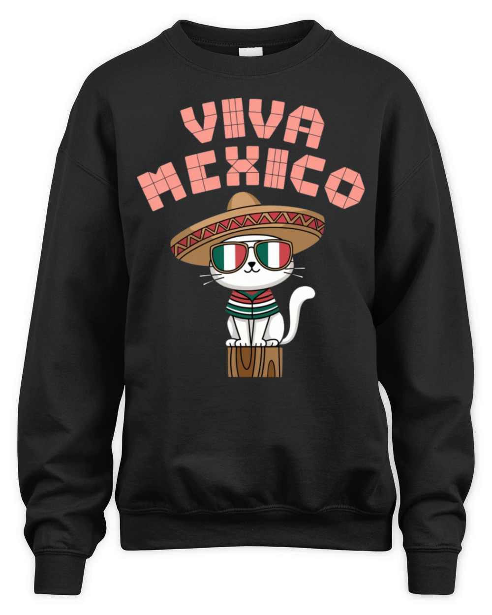 Viva Mexico Celebrate Hispanic Heritage Month Unisex Premium Crewneck Sweatshirt