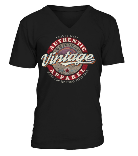 Faux Vintage V-Neck T-shirt