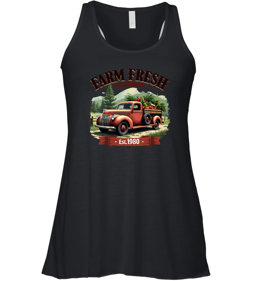 FARM FRESH VEGETABLES 01 Women's Flowy Tank Top