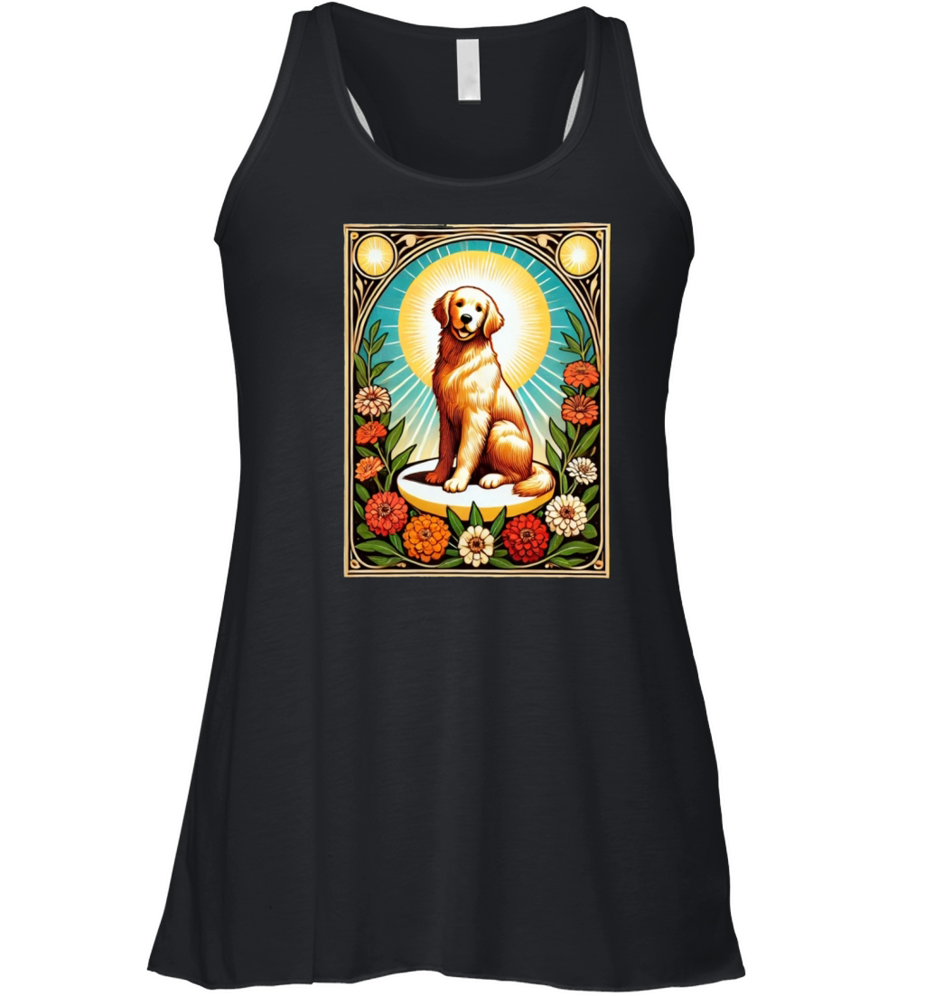 Golden Retriever Women's Flowy Tank Top