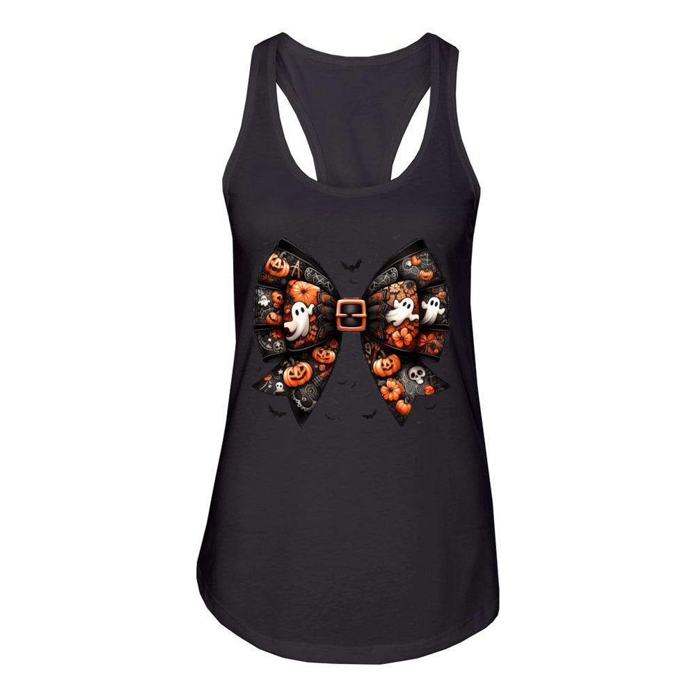 Halloween Coquette Women's Racerback Tank