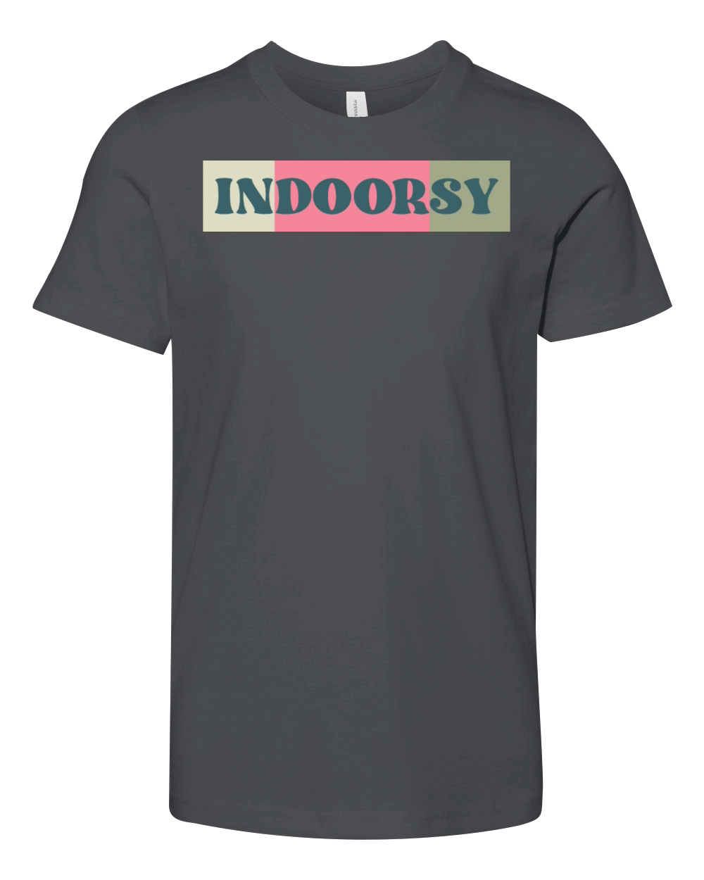 Indoorsy funny indoor lovers quote Youth Unisex Jersey Tee