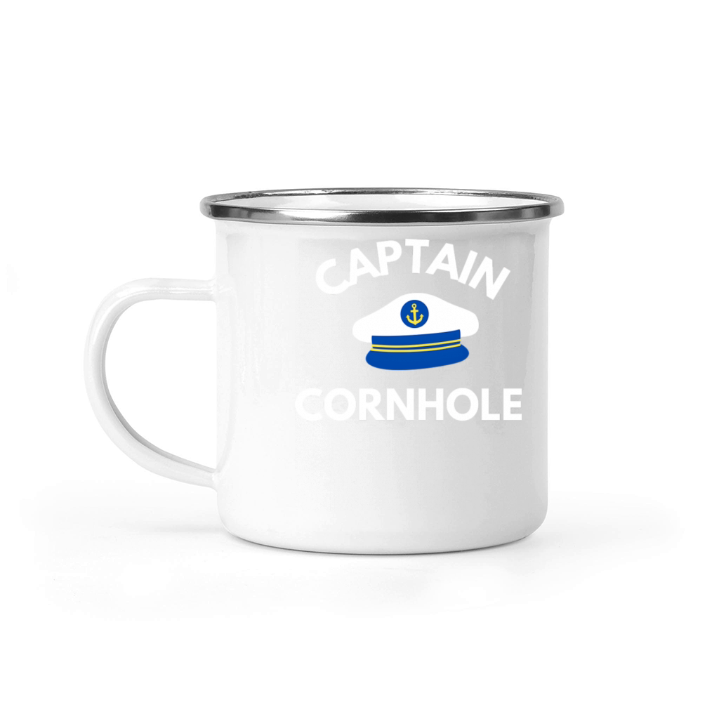 Captain Cornhole Camping Mug