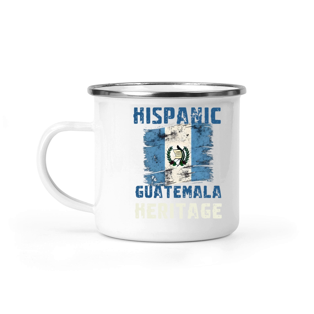 Guatemala Heritage Pride - Hispanic Heritage Month Camping Mug
