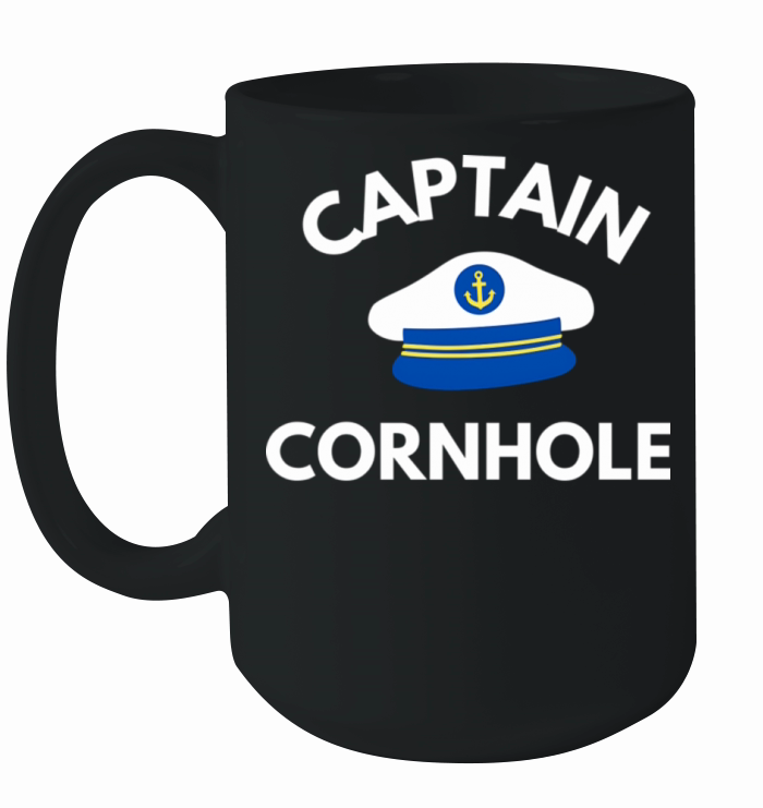Captain Cornhole Ceramic Mug