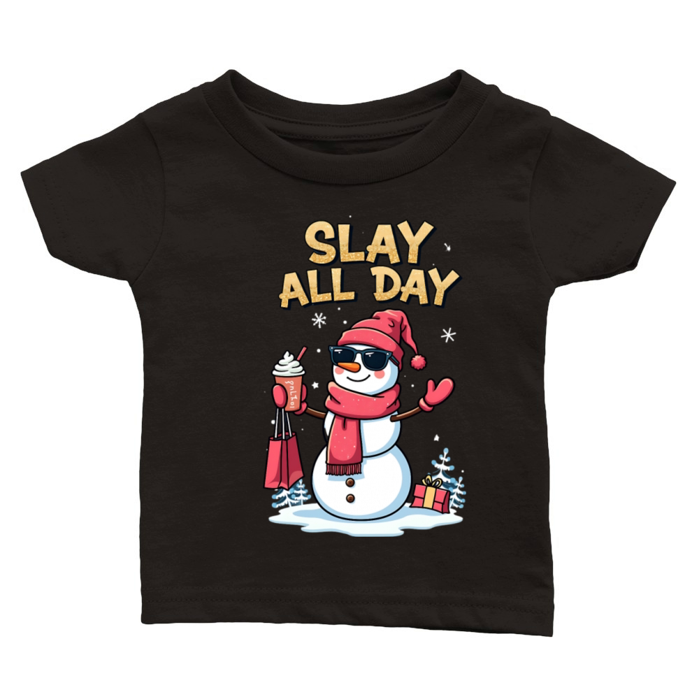 Slay All Day Classic Baby Crewneck T-shirt