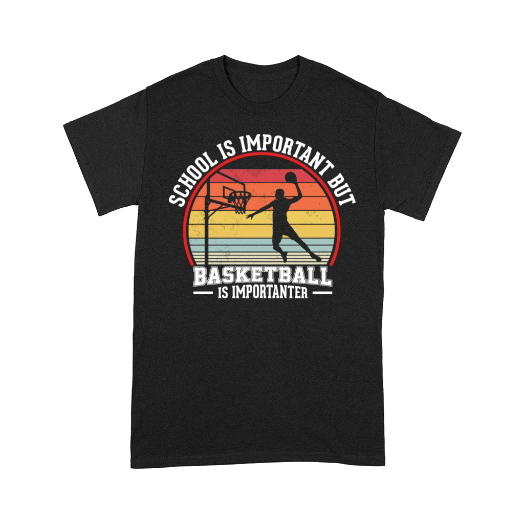 Basketball Vintage Slogan Funny Comfort T-shirt