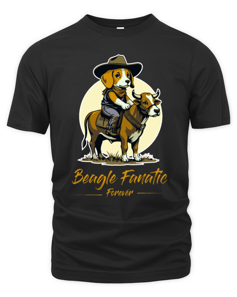 Beagle fanatic forever Organic Unisex T-shirt