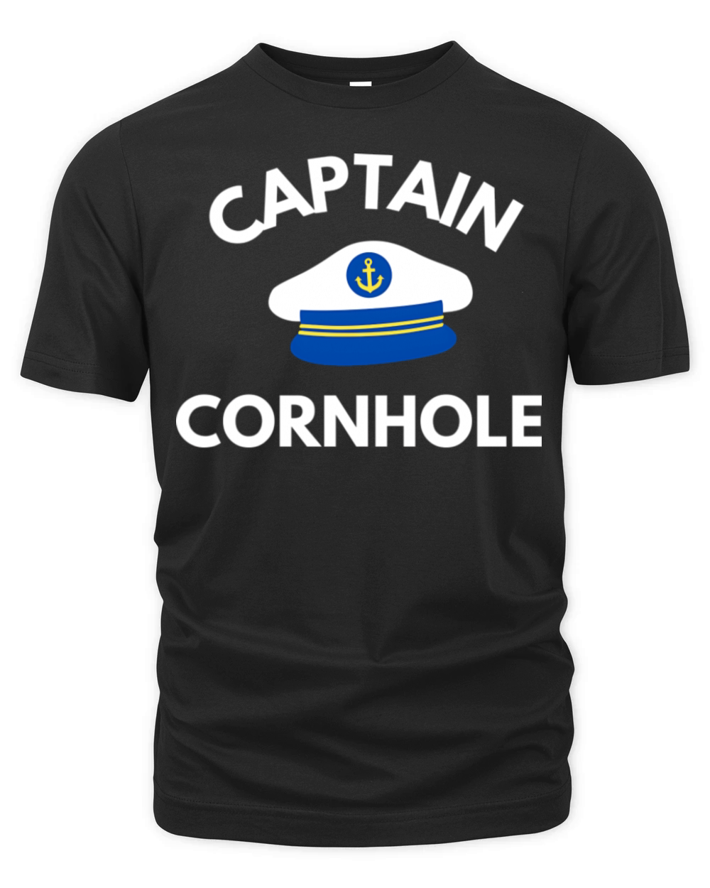 Captain Cornhole Organic Unisex T-shirt