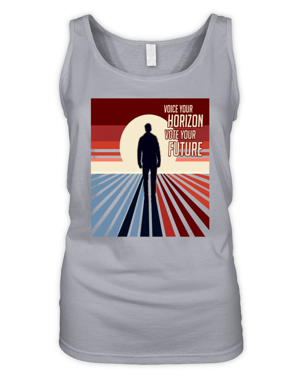 Voice your horizon vote your future Organic Women's Tank Top
