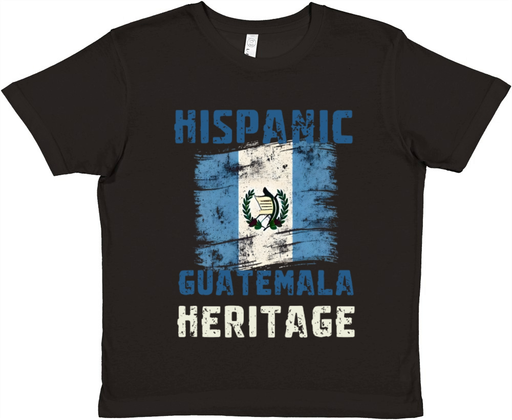 Guatemala Heritage Pride - Hispanic Heritage Month Premium Kids Crewneck T-shirt