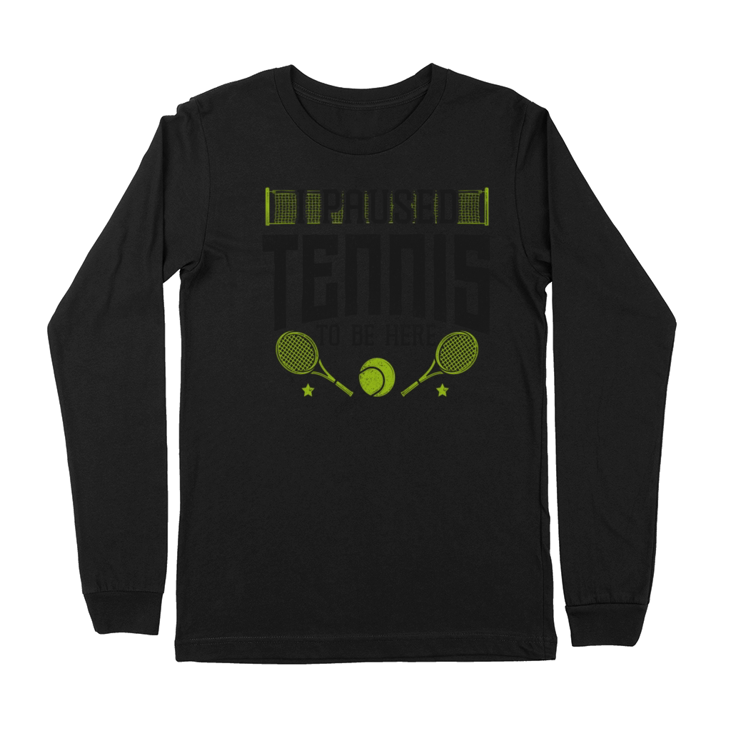 Funny Tennis Player Racket I Premium Long Sleeve