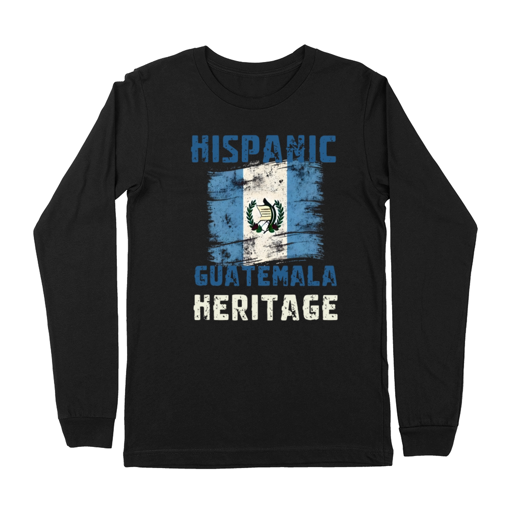 Guatemala Heritage Pride - Hispanic Heritage Month Premium Long Sleeve