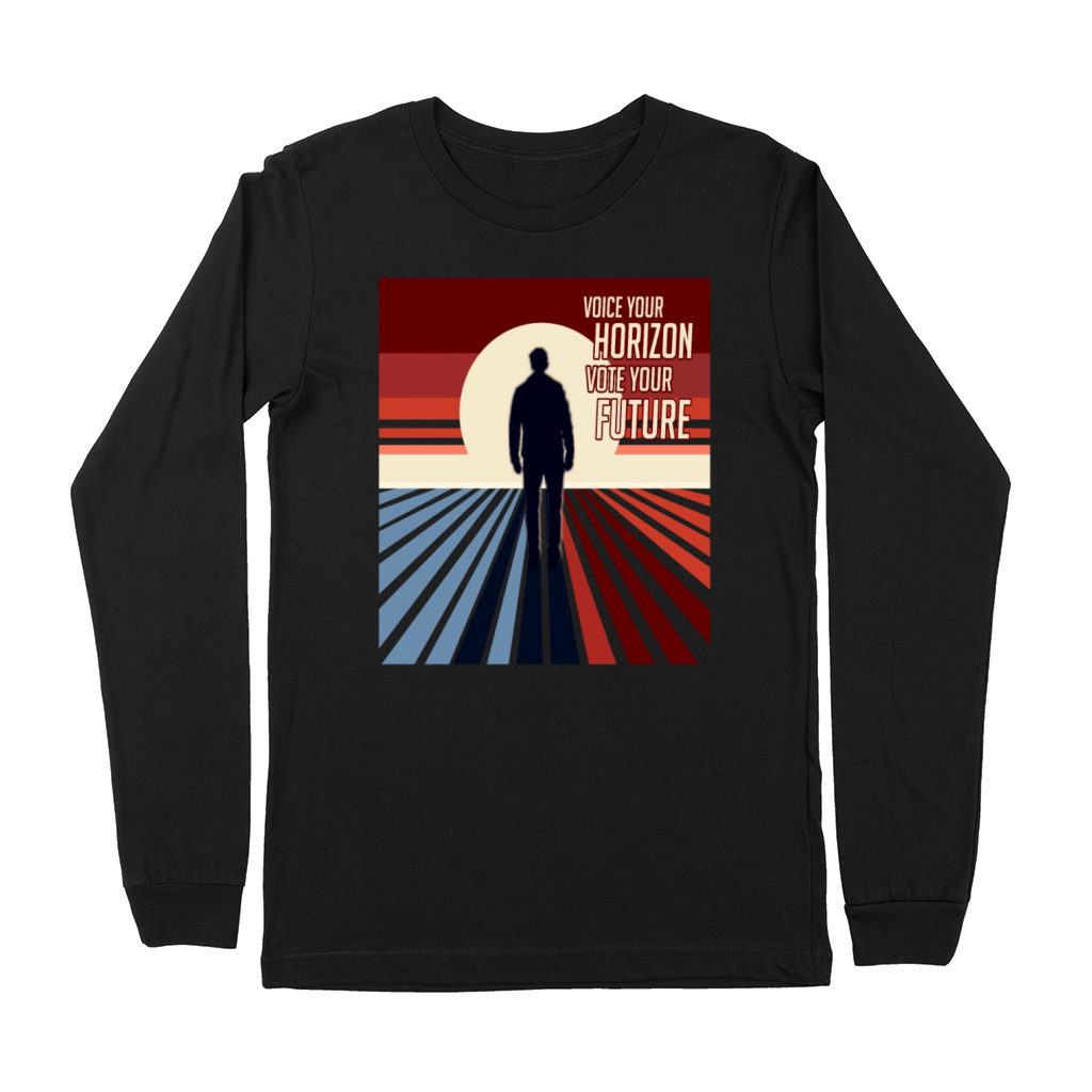 Voice your horizon vote your future Premium Long Sleeve