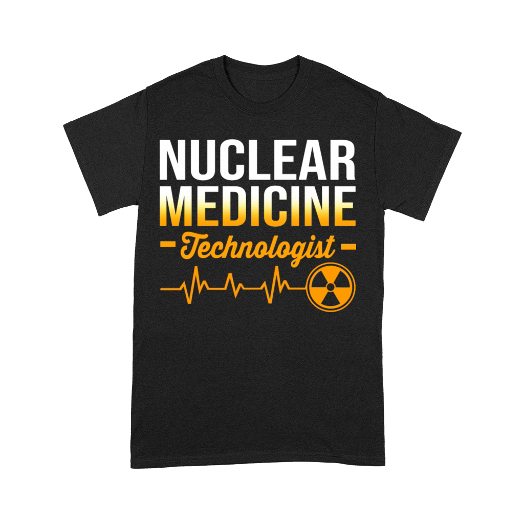 Heartbeat Radiology Nuclear Medicine Technologist Premium T-shirt
