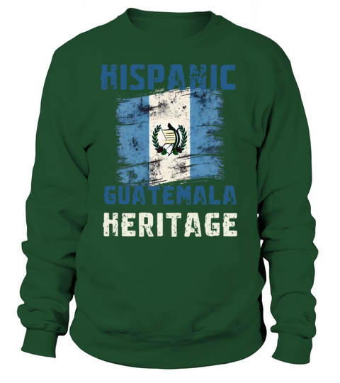 Guatemala Heritage Pride - Hispanic Heritage Month Sweatshirt Unisex