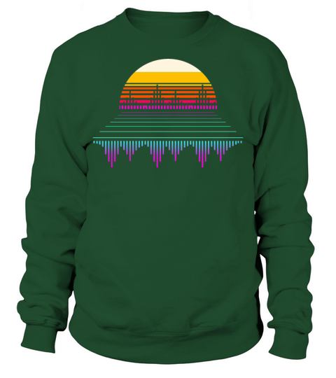 Retro Colorful Music Producer Beat Maker Sweatshirt Unisex