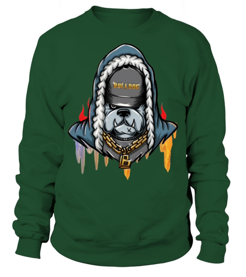 When your bulldog has more swag Sweatshirt Unisex