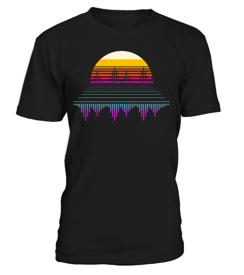 Retro Colorful Music Producer Beat Maker T-Shirt Unisex