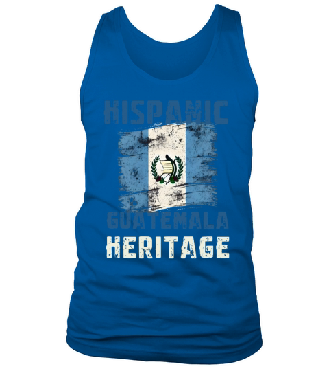 Guatemala Heritage Pride - Hispanic Heritage Month Tank Top Unisex