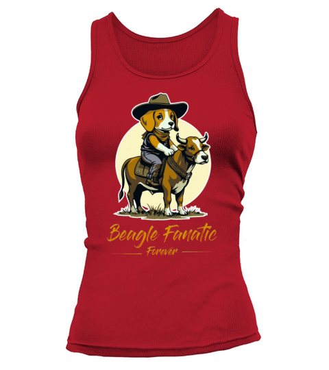 Beagle fanatic forever Tank top Woman