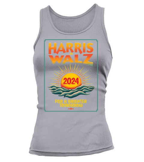 Harris Walz 2024 For a Brighter Tomorrow Retro Tank top Woman