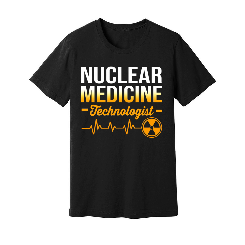 Heartbeat Radiology Nuclear Medicine Technologist Unisex Jersey Tee