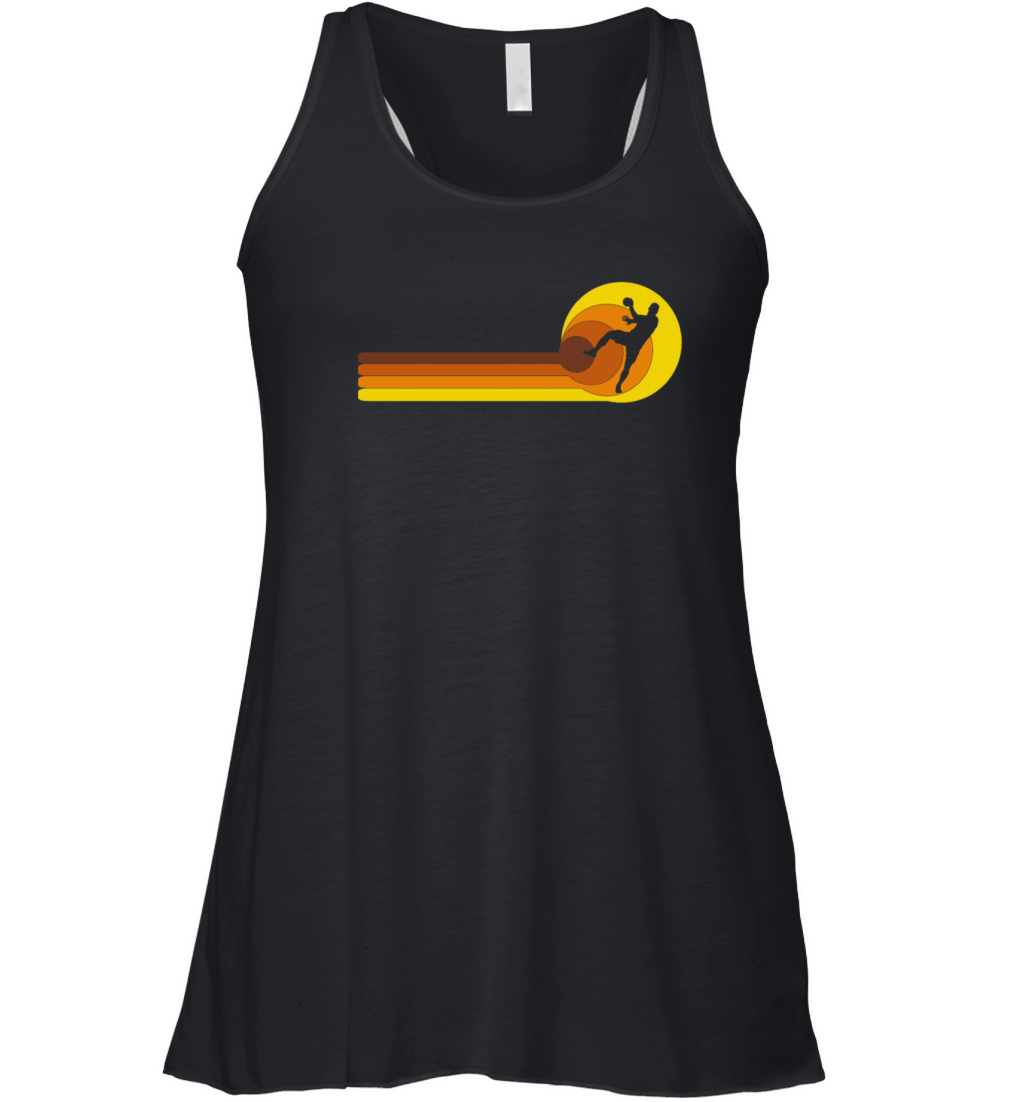 Handballplayer Handballs Vintage Handball-ball Women's Flowy Tank Top