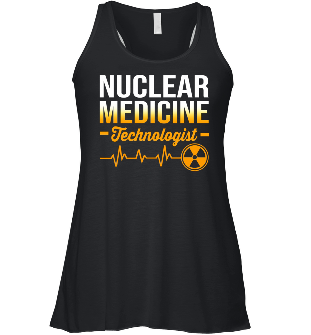 Heartbeat Radiology Nuclear Medicine Technologist Women's Flowy Tank Top
