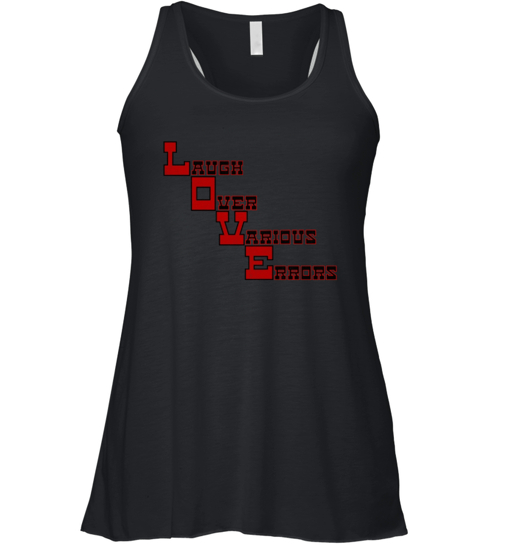 Laugh Over Various Errors Women's Flowy Tank Top