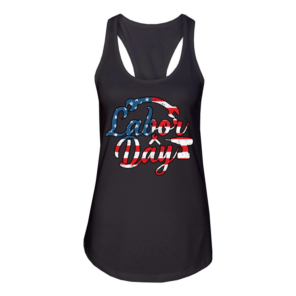 Labor Day Women's Racerback Tank