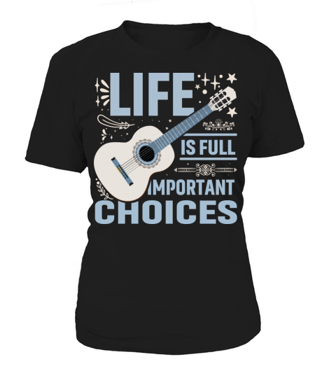 Funny Life Is Full of Important Choices Vintag tee Women's T-Shirt