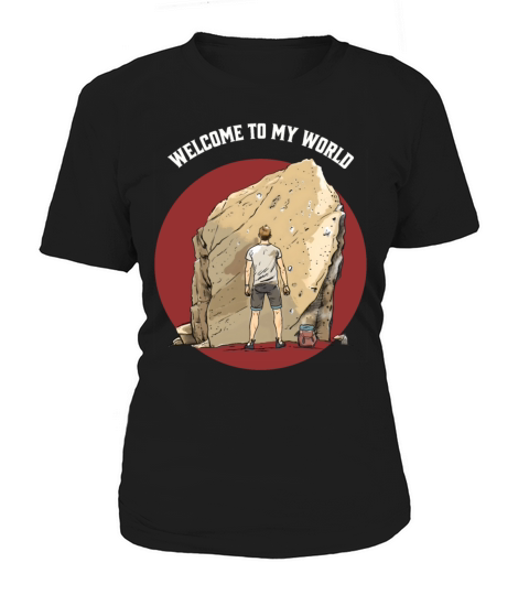 stylish boulder t-shirt for boys rock climbing Women's T-Shirt