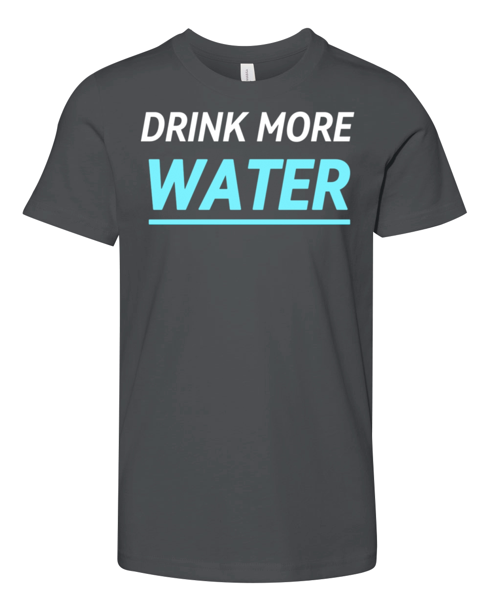 DRINK MORE WATER Youth Unisex Jersey Tee
