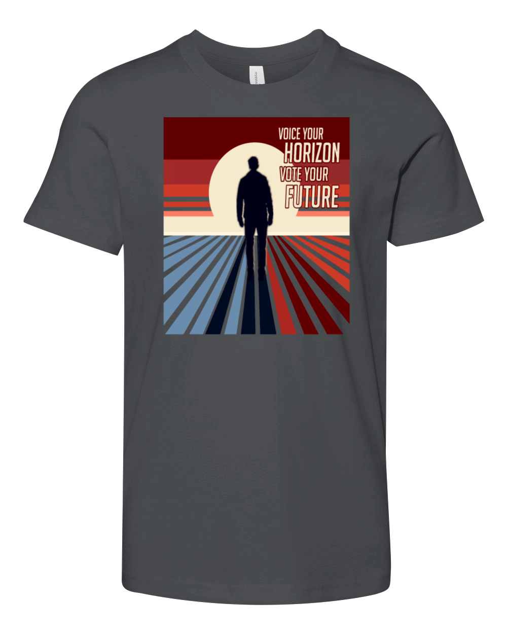 Voice your horizon vote your future Youth Unisex Jersey Tee