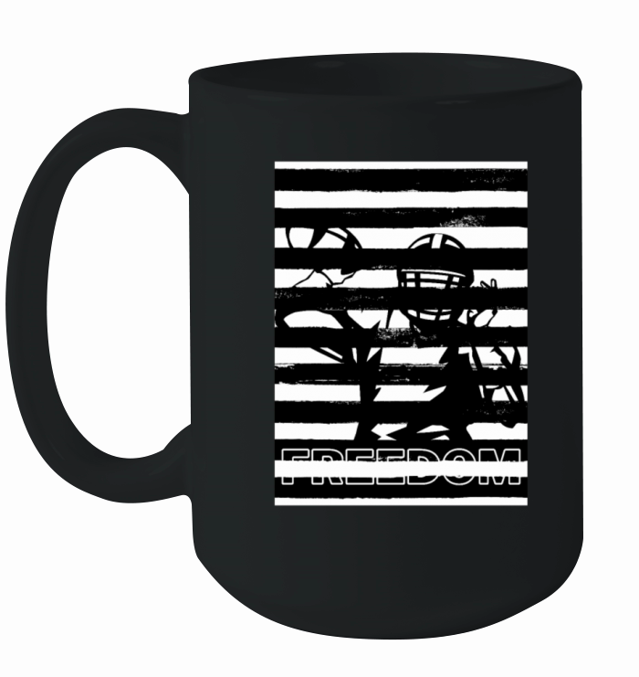 American Football is a freedom Ceramic Mug