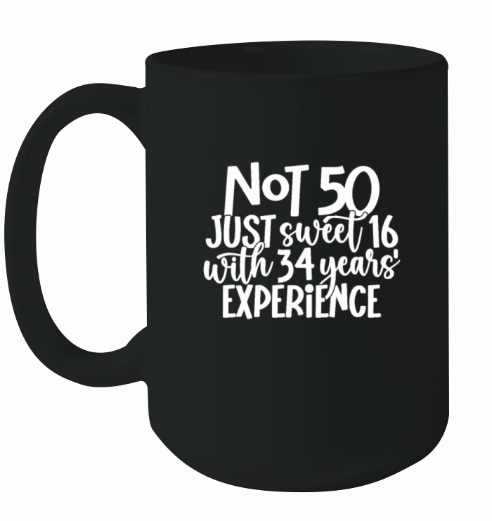 Celebrate Your 50th Birthday Ceramic Mug