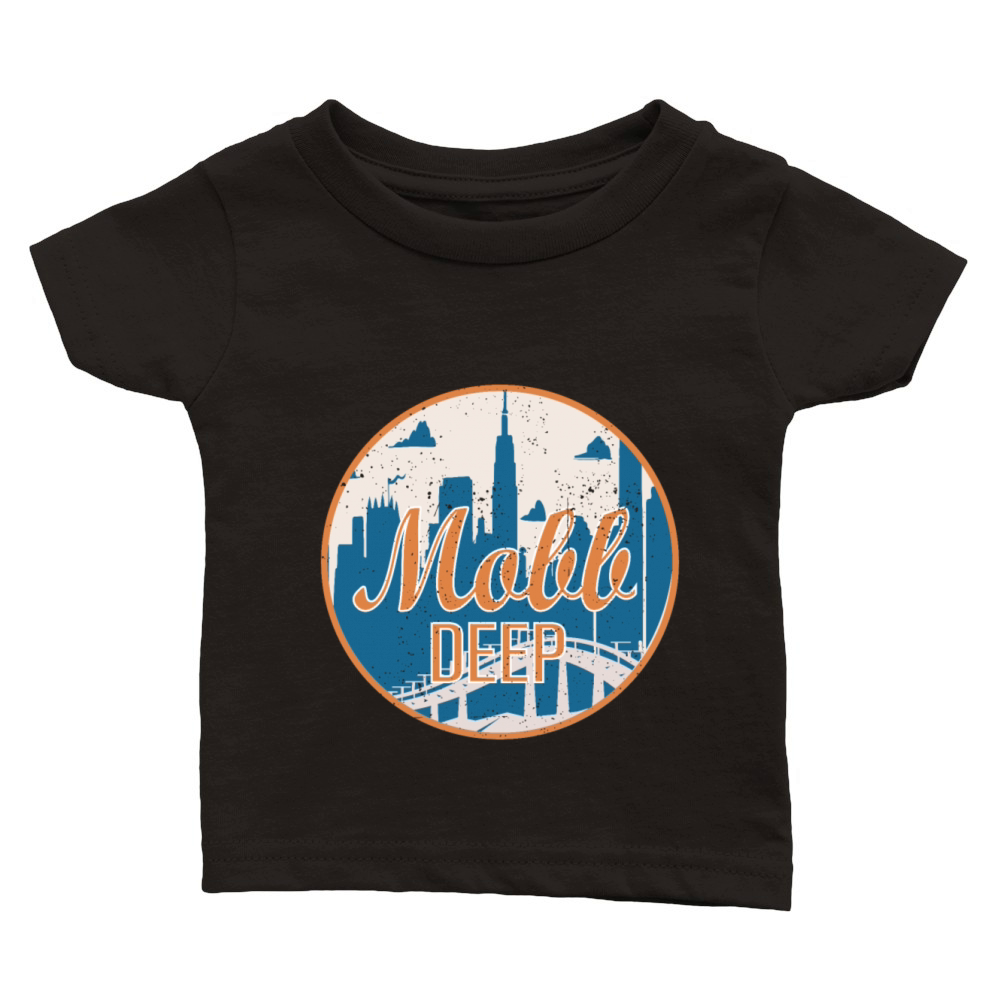 Queens New York Vintage Classic Baby Crewneck T-shirt