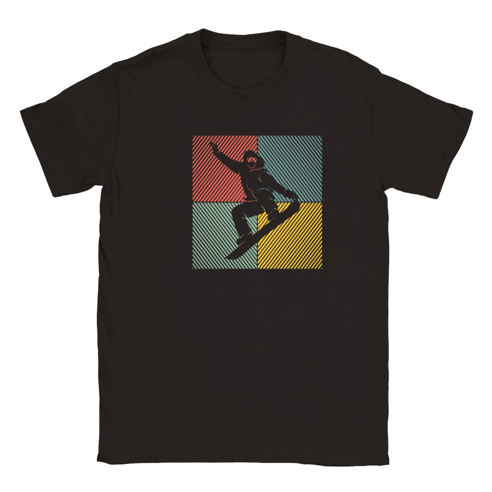 Ski Skilift Skiing Skiers Skier Classic Kids Crewneck T-shirt
