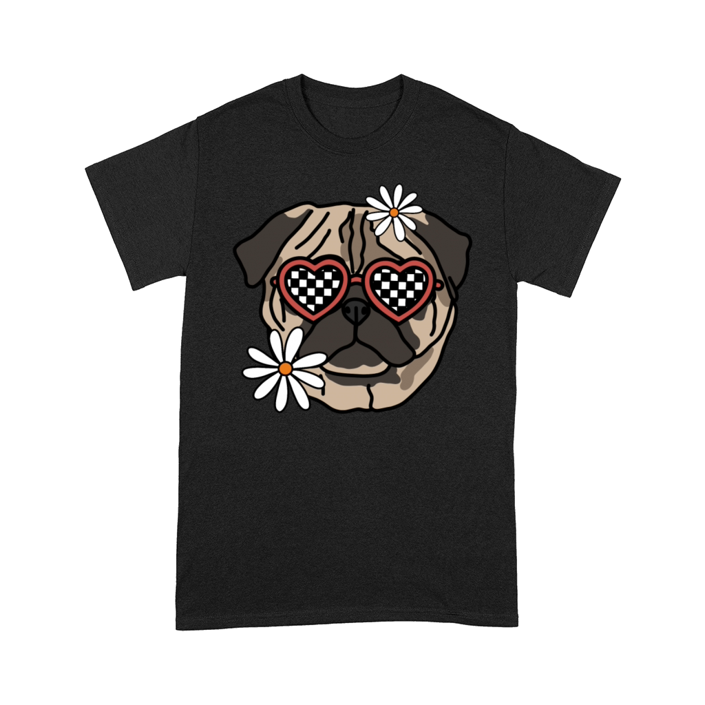Pug retro Dog Comfort T-shirt