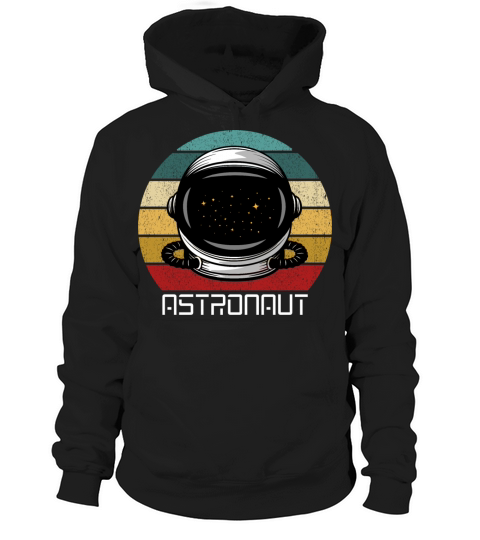 Astronaut Stargazers Space Lover Retro Vintage Hoodie Unisex
